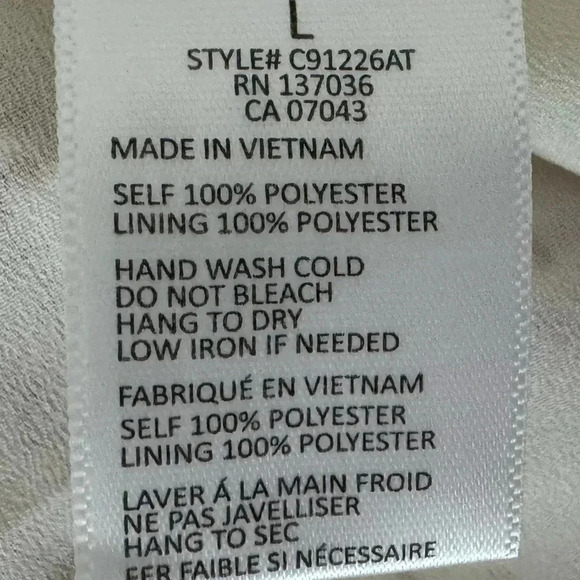 NWT PAPER CRANE Cottage Core Pull On Skirt Floral Ruffle Lined Mini Womens Large - Picture 12 of 15